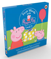 First Words with Peppa Level 3 Box Set - The English Bookshop Kuwait